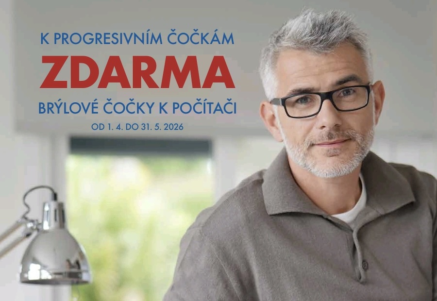 Zdarma brýlové čočky