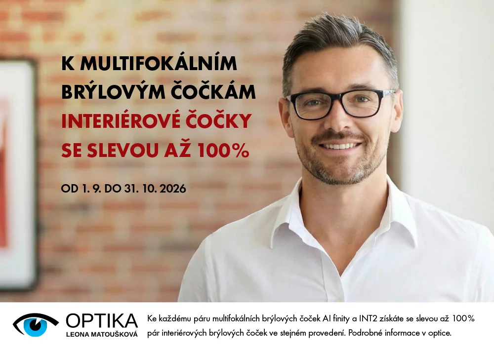 Interiérové čočky se slevou až 100%